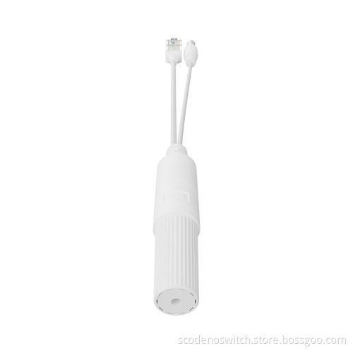 CCTV IP Camera Waterproof PoE Splitter 48V to 12V